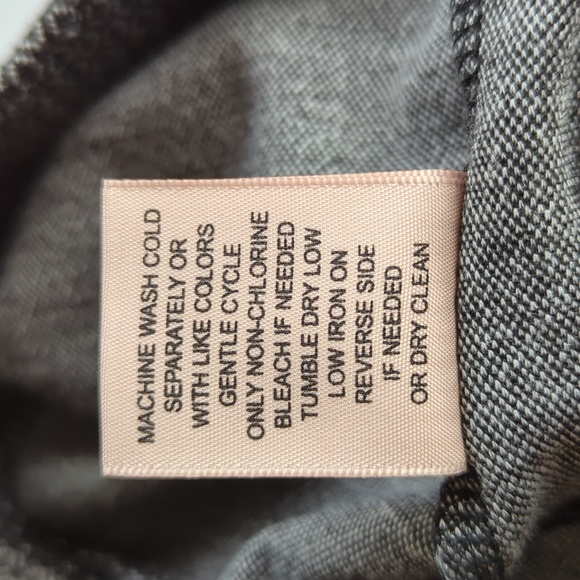 Philosophy Woman Stretch Waist Pants Plus 1X Black Off White Pockets - Picture 5 of 14